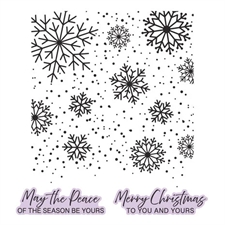 Spellbinders BetterPress Plate & Die - Winter Peace 